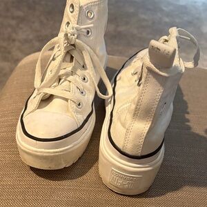 Converse Kids White High-Top Sneakers